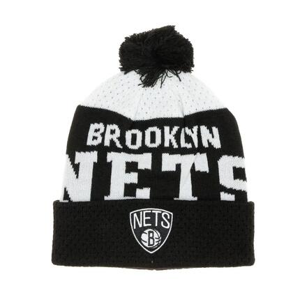 Brooklyn Nets Bonnet Noir/Blanc Garçon NBA Collegiate