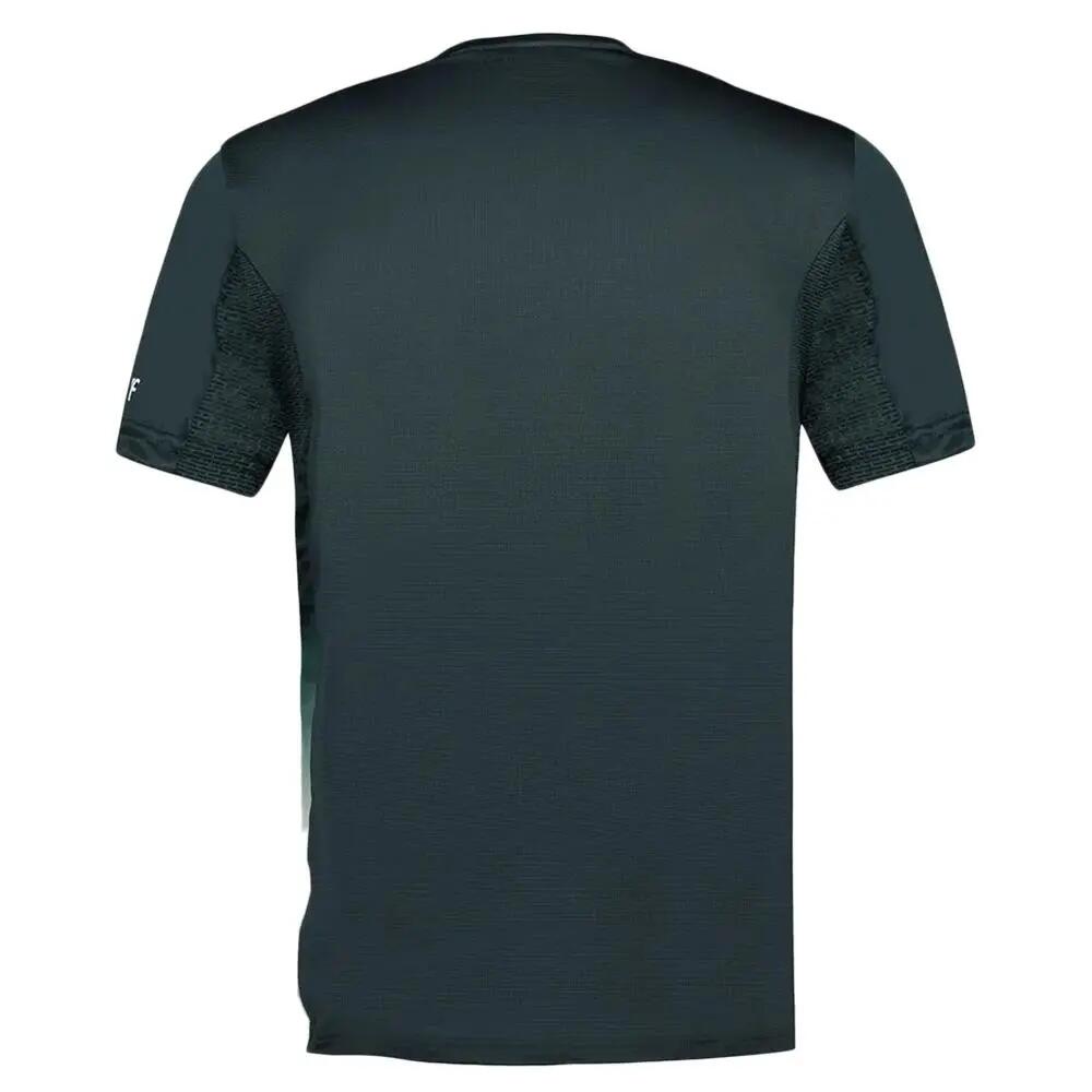 Le Coq Sportif Men's Green Tennis Sports T-Shirt 3/5