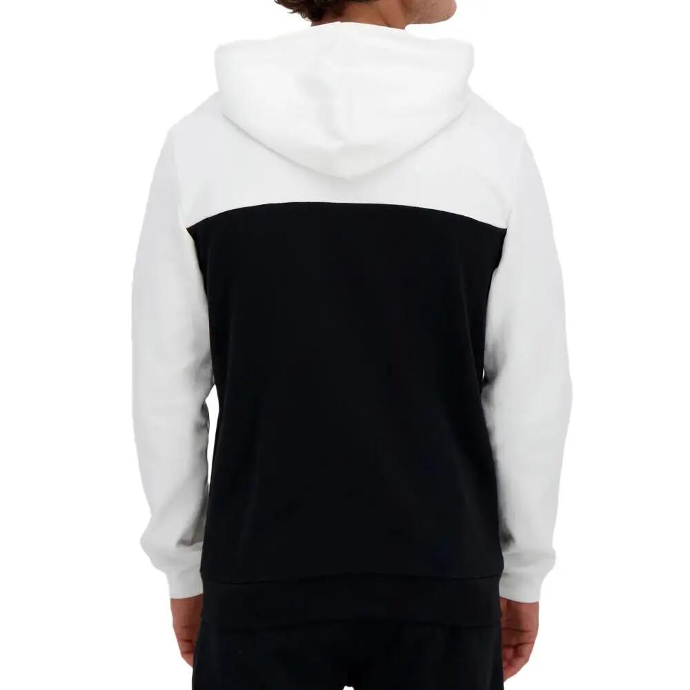 Men's Le Coq Sportif Contemporary N°1 Black/White Hoodie 3/5