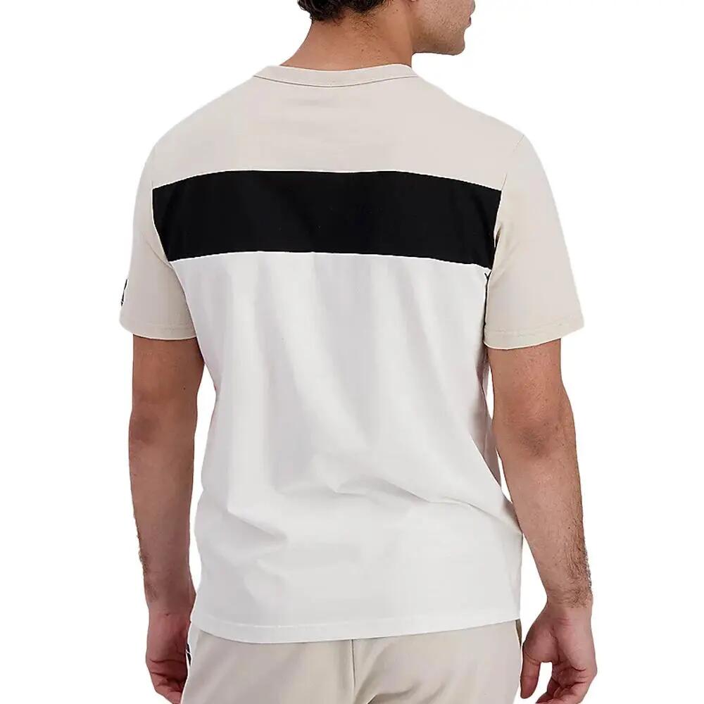 Men's Le Coq Sportif Contemporary N°2 Beige T-Shirt 3/6