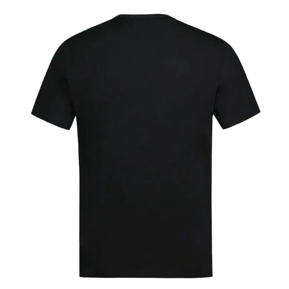 Men's Le Coq Sportif Contemporary N°1 Black T-Shirt 3/6