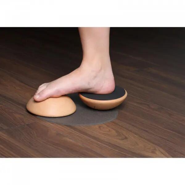Voettrainingsset - Pilates en yoga - Antislip - Pedalo - Beige kasjmier 6/6