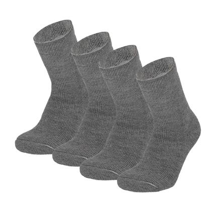 Chaussettes thermiques pour enfants 4 paires 3 1/35 Anthracite