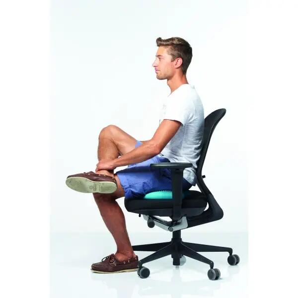 Balkussen - fitness - Dynair Senso - Noppen - Zwart 6/10