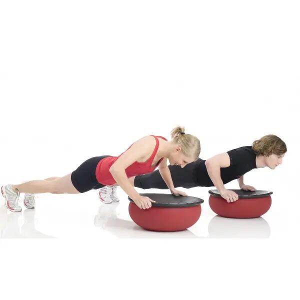 Fitnessbal - Training - Togu Jumper - Antislip - Rood 8/10