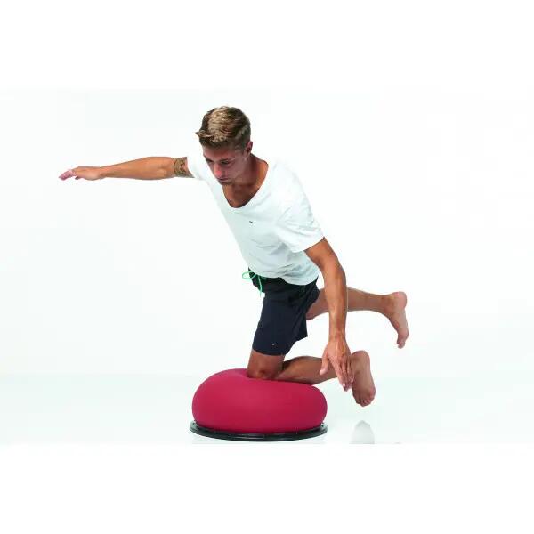 Fitnessbal - Training - Togu Jumper - Antislip - Rood 7/10