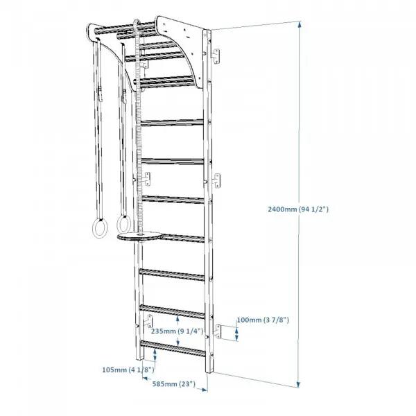 Espaldar BenchK 711W + A204 7/7