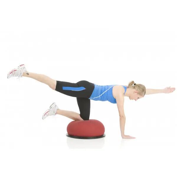 Fitnessbal - Training - Togu Jumper - Antislip - Rood 6/10