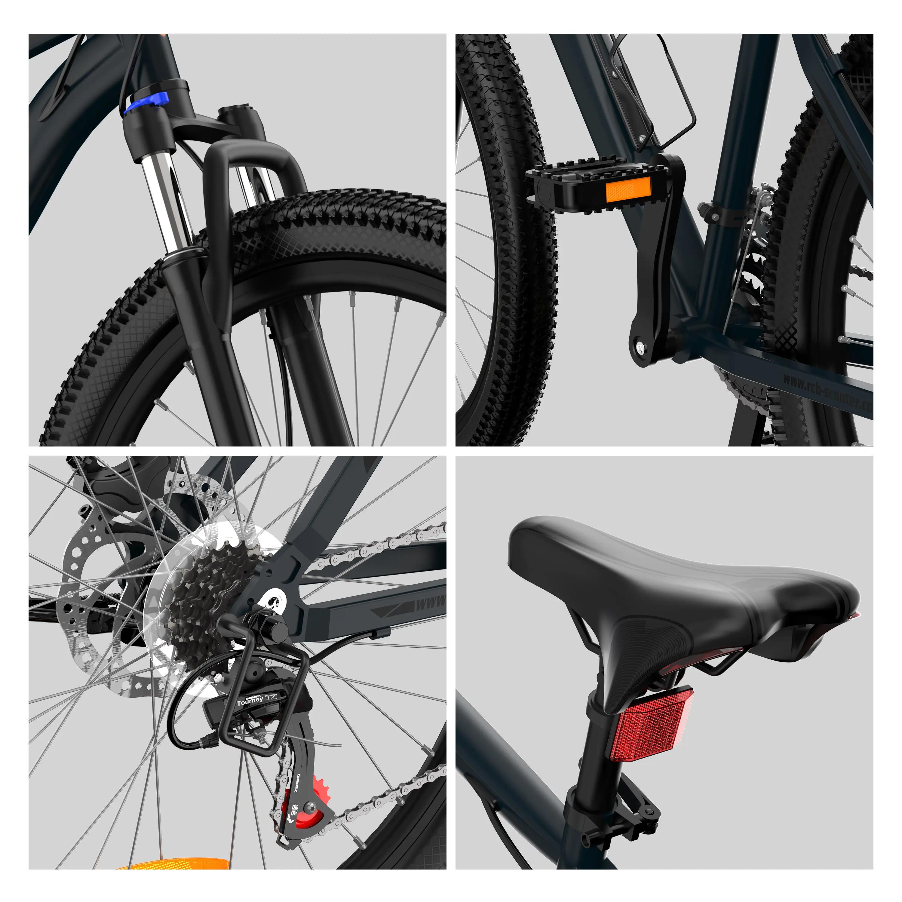 VÉLO VTT randonnée 27,5", cadre alu, 21 vitesses adolescents et adultes GK2 PRO 9/10