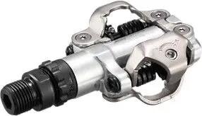 Coppia di pedali automatici Shimano PD-MT520 argento con tacchetti SM-SH51 3/5