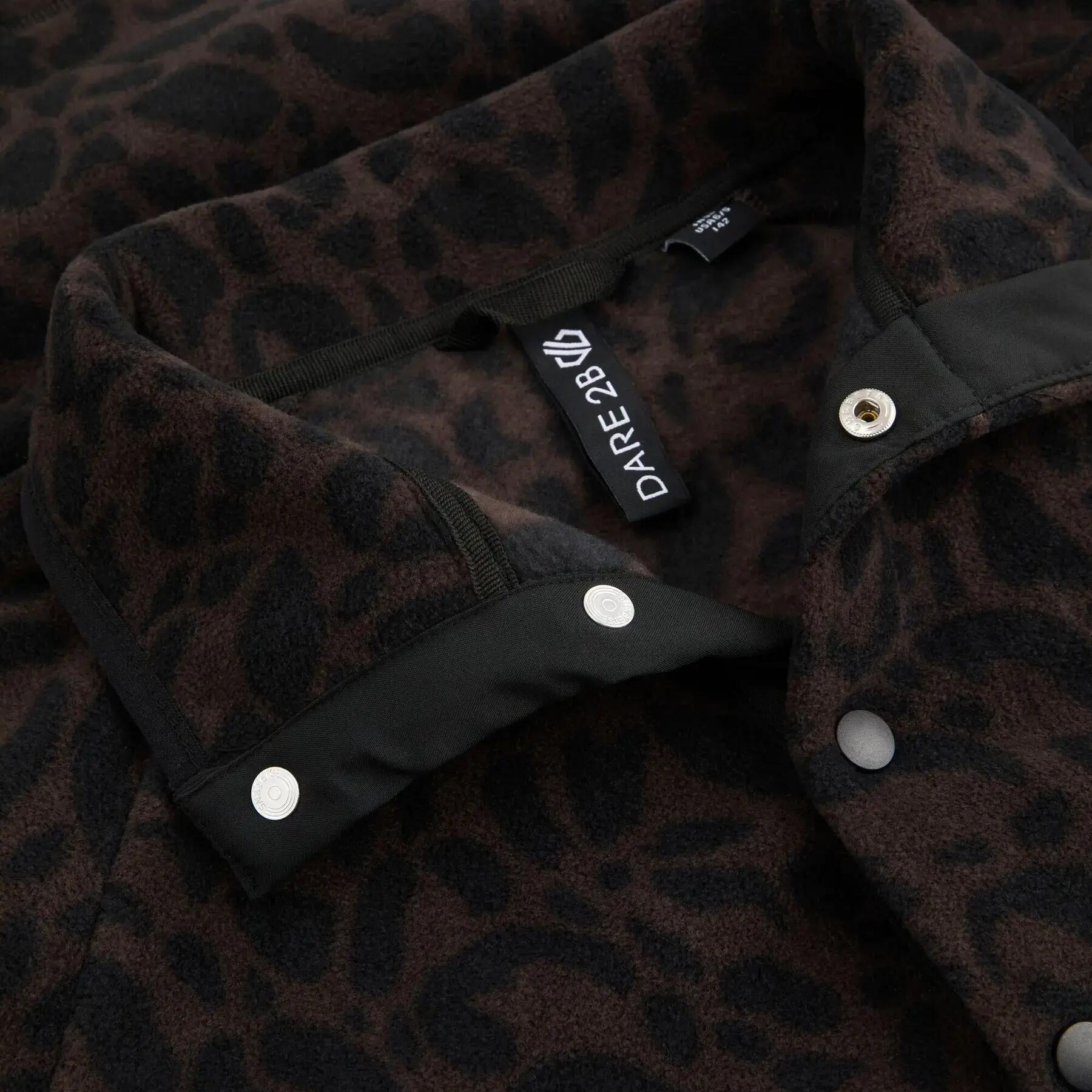 Dames fleece met print 5/5