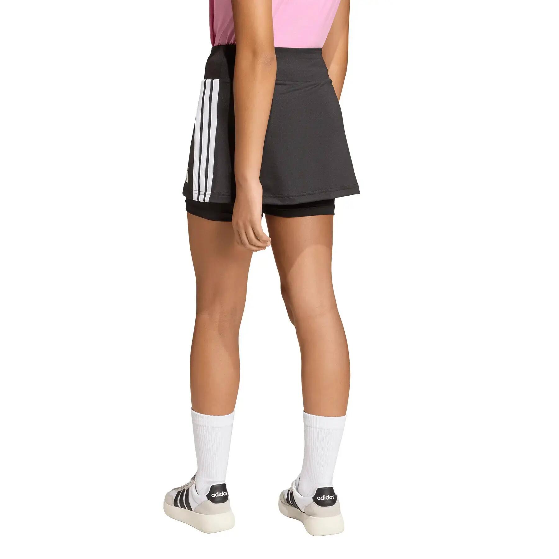Jupe-short fille adidas Train Essentials 3 Stripes 5/6