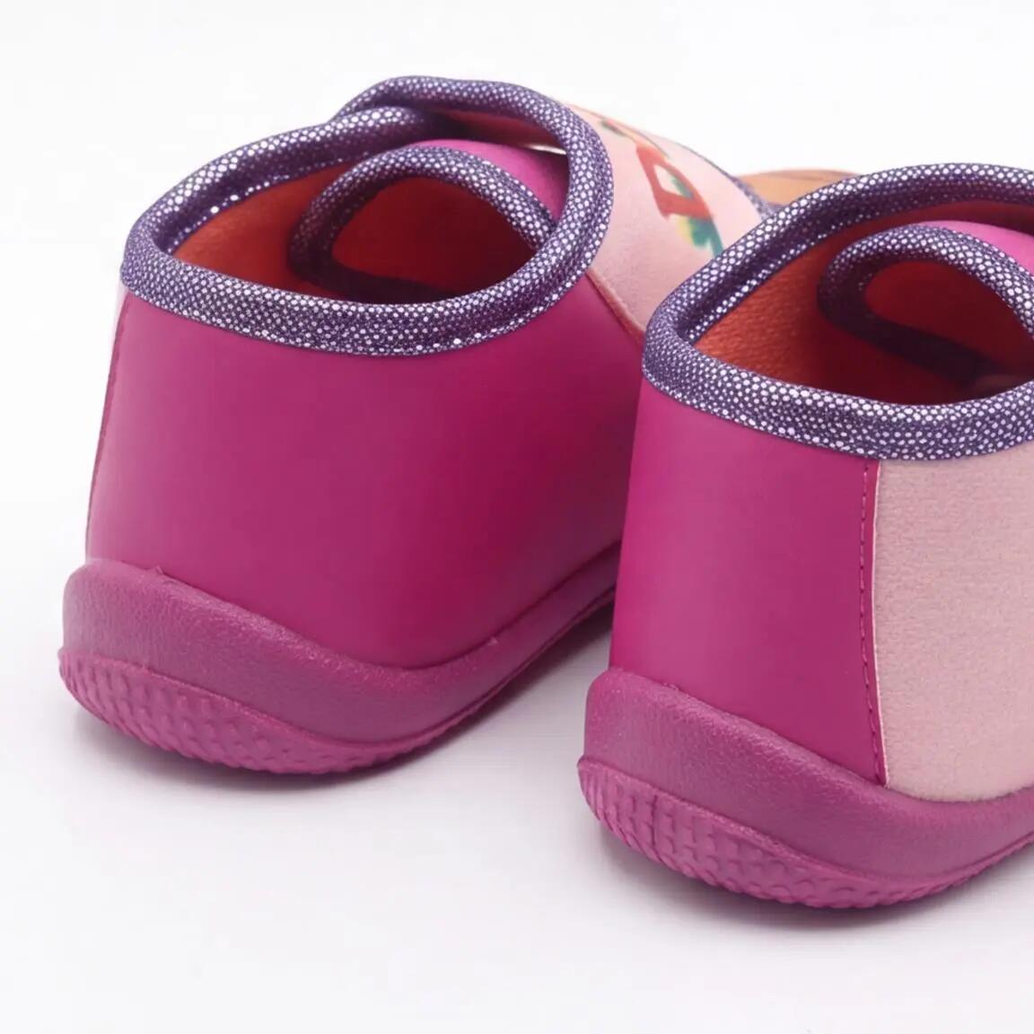 Sapatilhas de Casa Meia Bota Infantil Dora a Exploradora de Poliéster 6/7