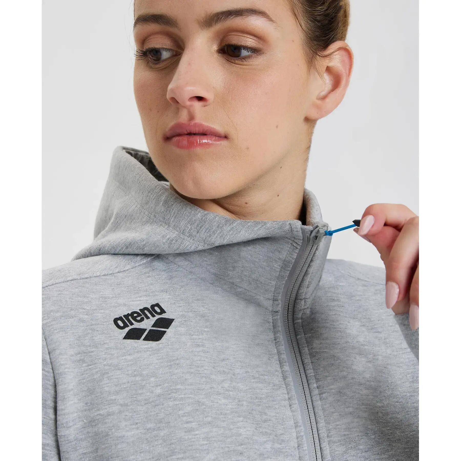 Felpa con cappuccio da donna Arena Team Panel 4/7