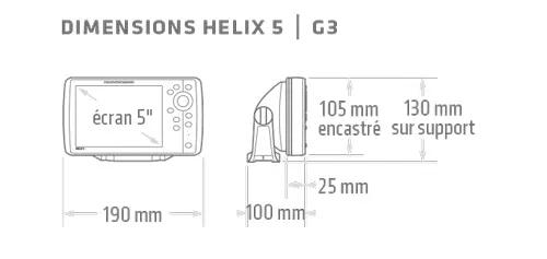 Combiné HELIX 5 G3 CHIRP version XD 3/6