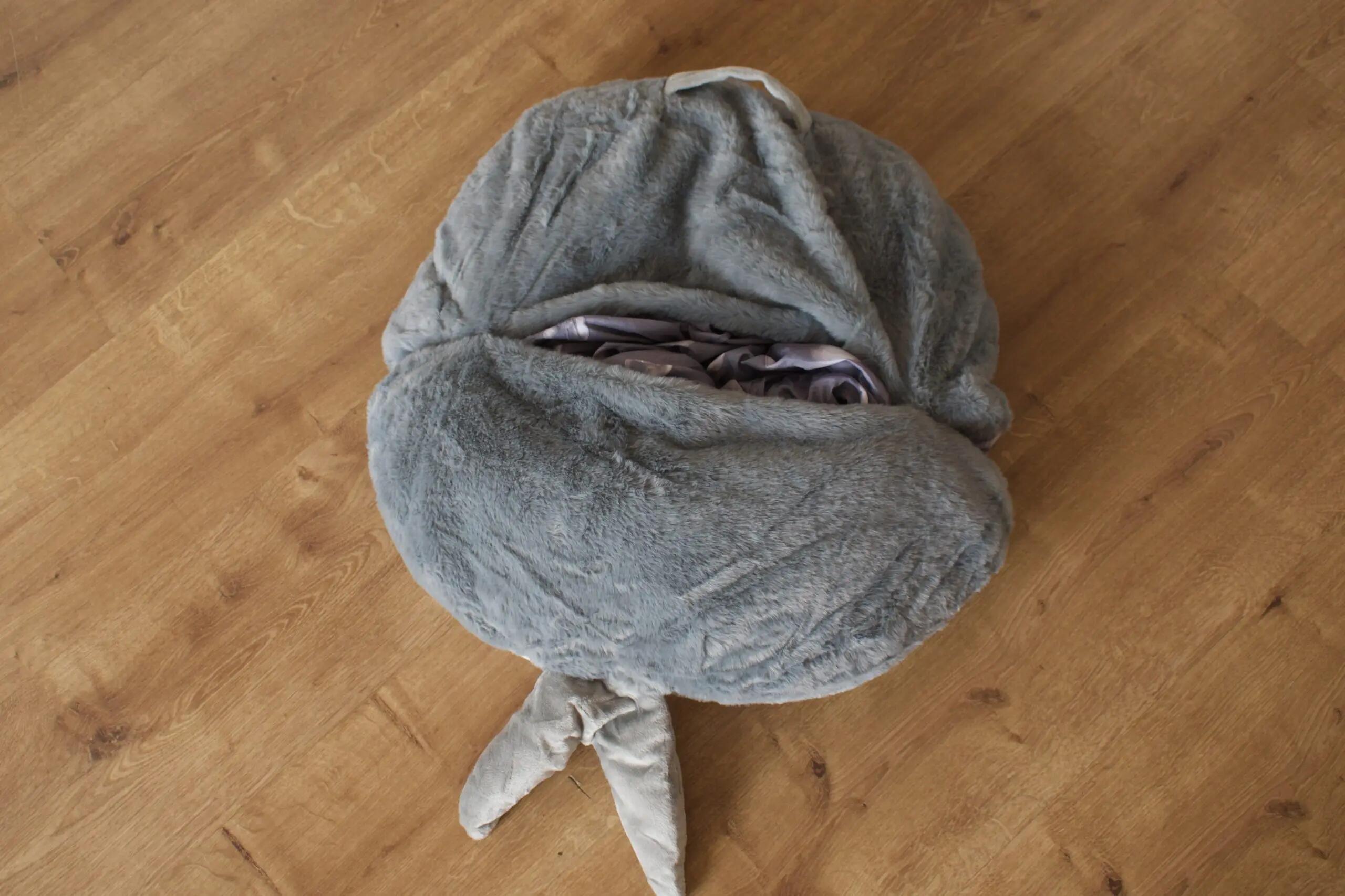 Saco de dormir - Camping - Infantil - 3 en 1, plegable - GO ESCAPE - Gris 4/4