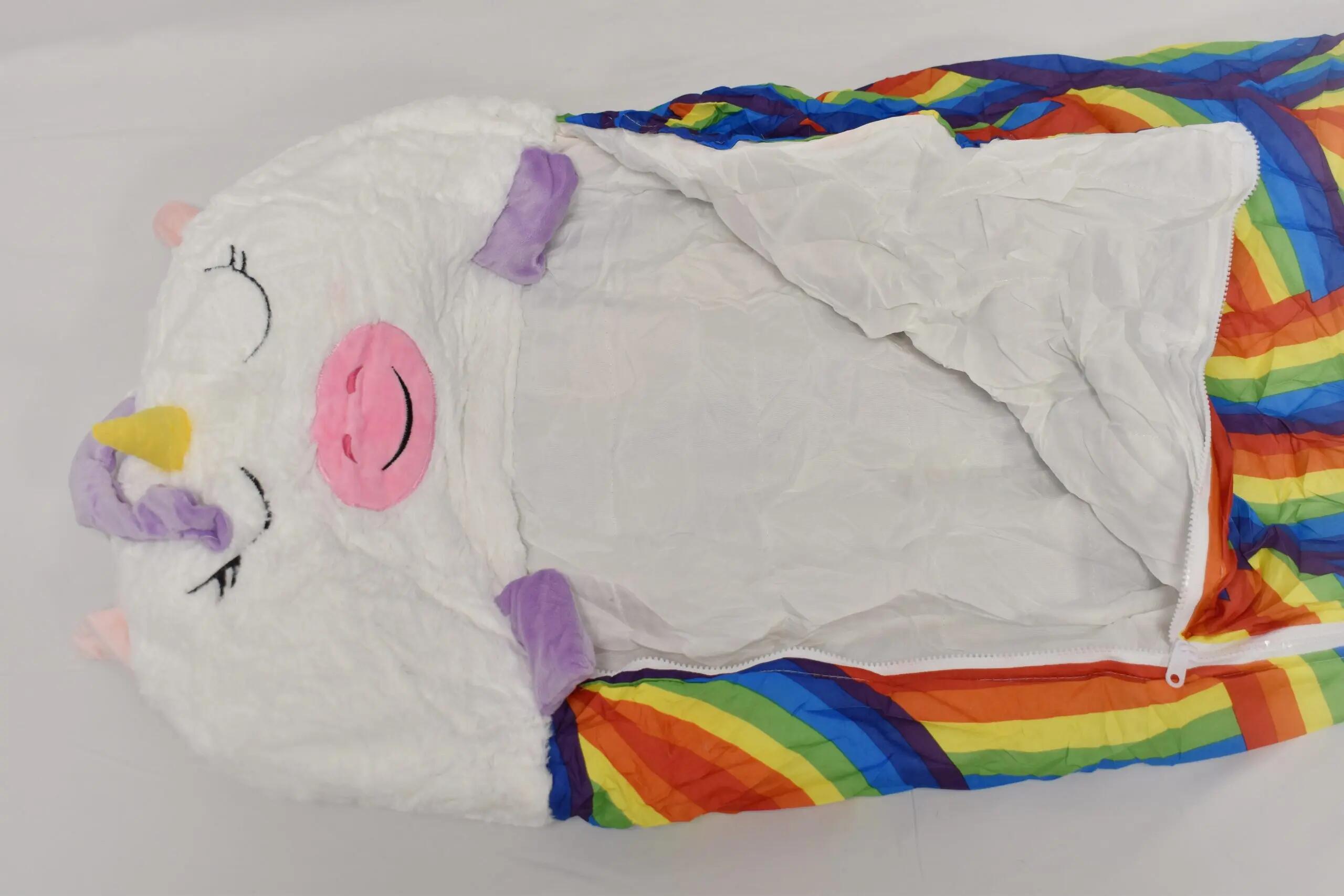 Saco de dormir infantil camping 3 en 1 GO ESCAPE, unicornio 3/4