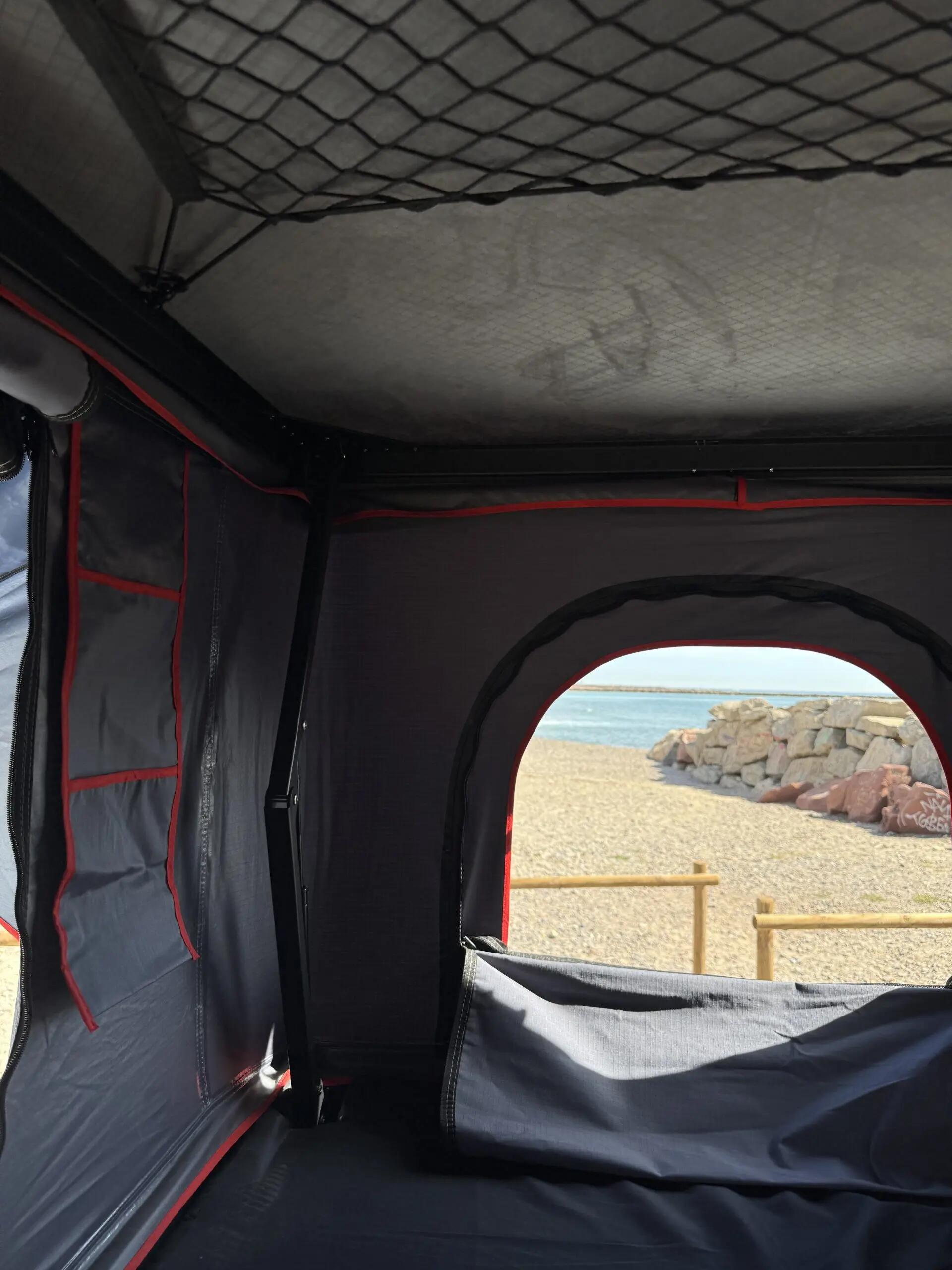 Camping Tienda de Techo para Coche Rígida 2 Personas Irati 9/12