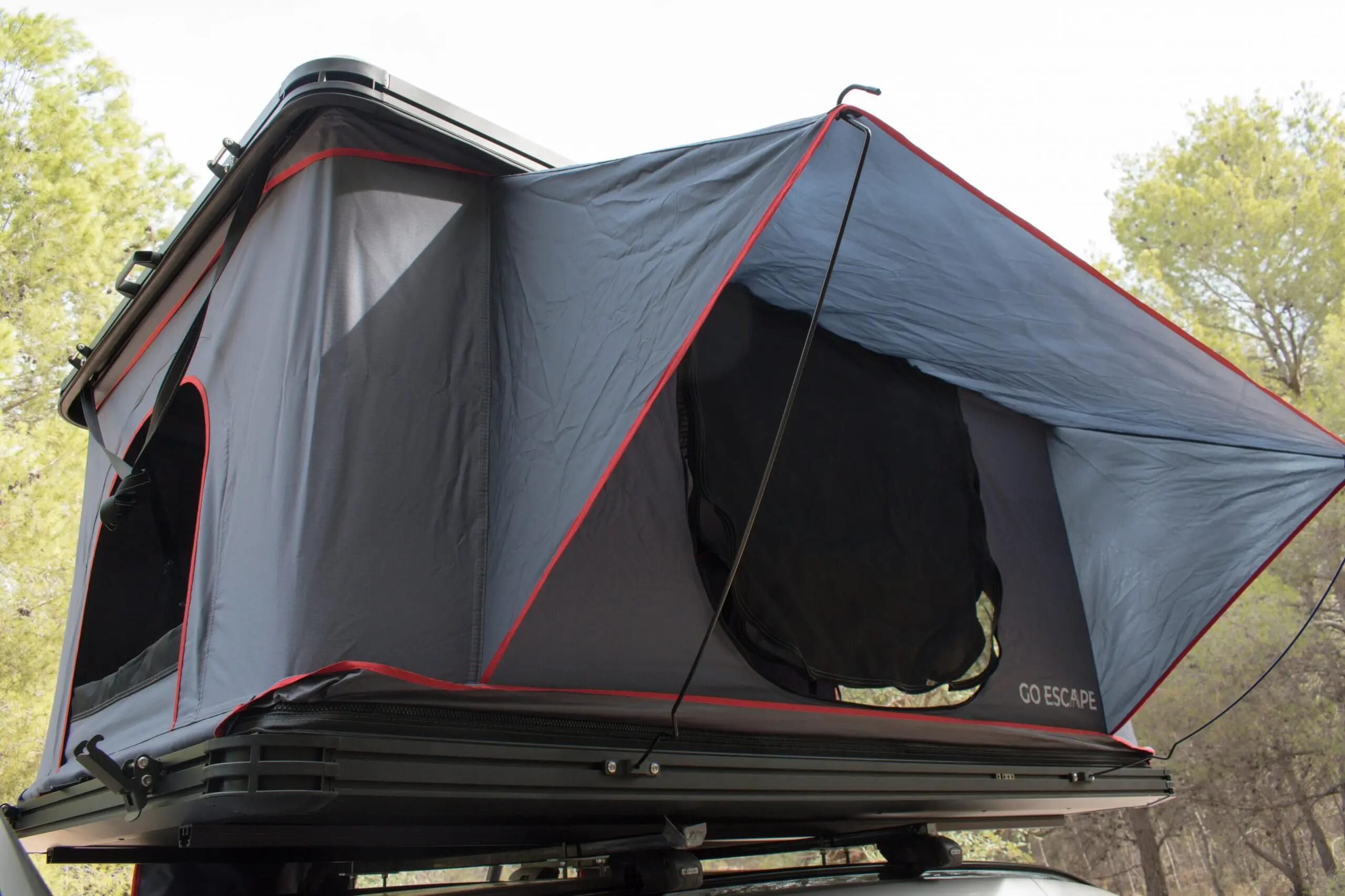 Camping Tienda de Techo para Coche Rígida 2 Personas Irati 6/12
