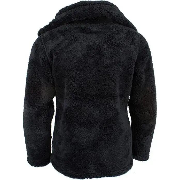 Veste polaire fille Peak Mountain coral sherpaGasana 2/2