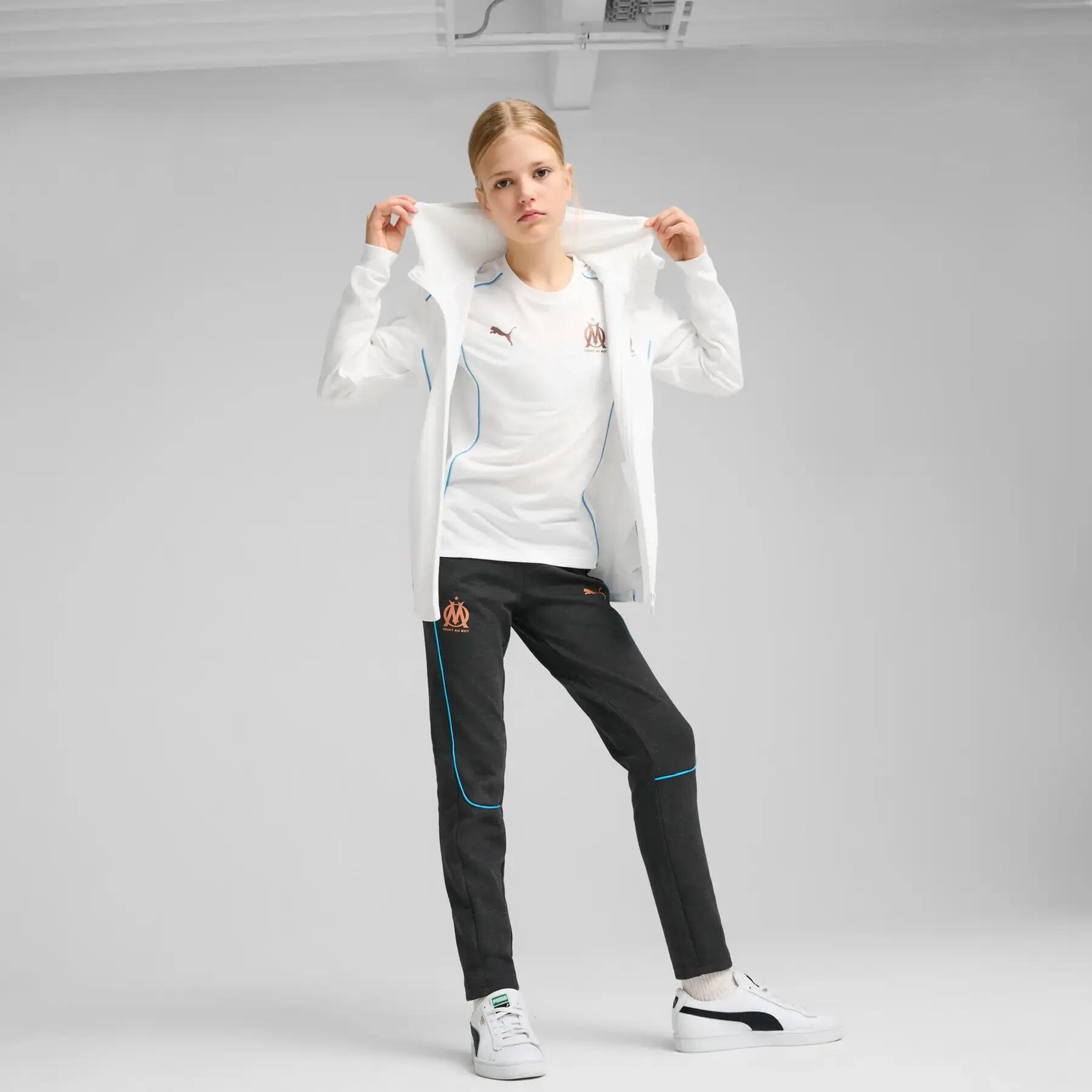 Kinder-Trainingsjacke mit Kapuze OM Casuals 2024/25 3/6