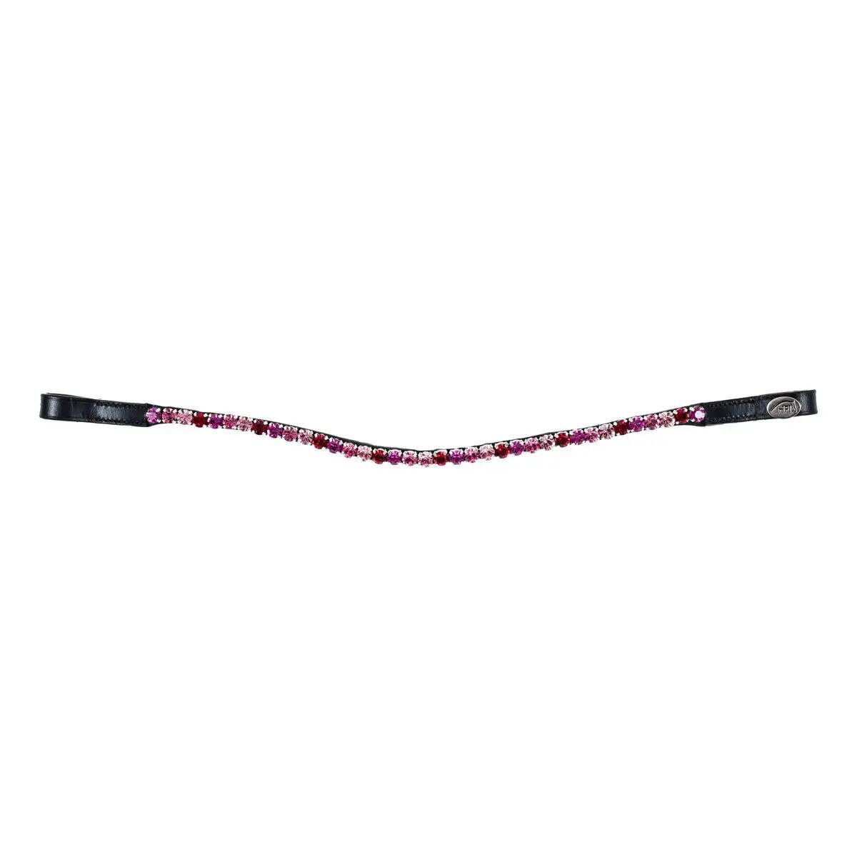 Frontal for horse HFI Straight + Strass 1/2
