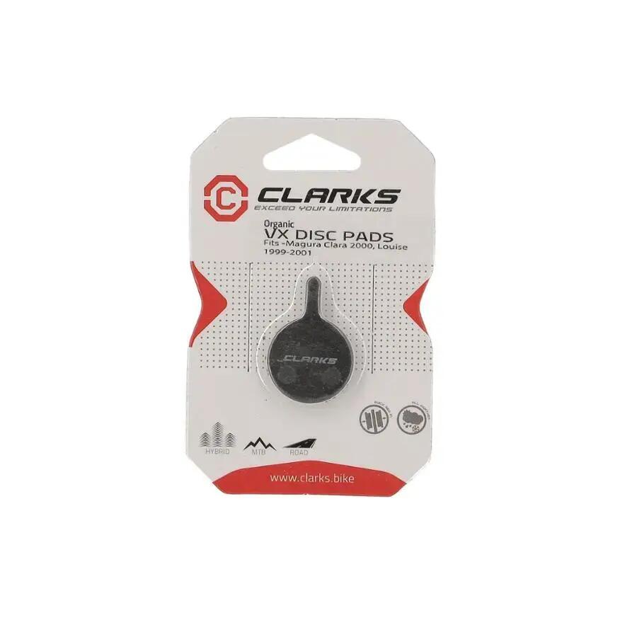 Par de pastillas de freno orgánicas Clarks Cycle Systems Magura Louise 99-2001 C 2/2