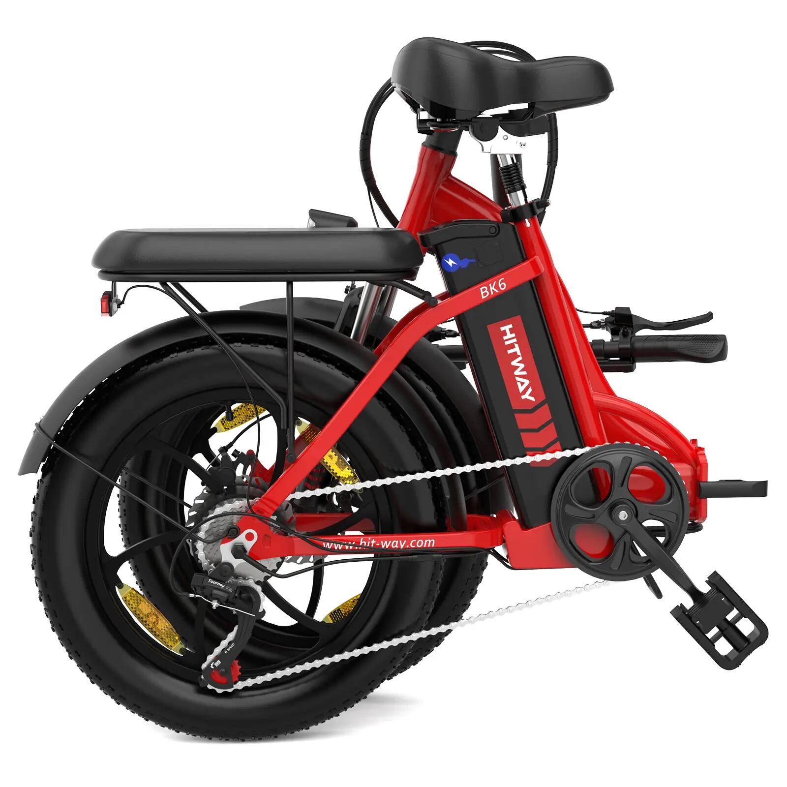 Electric bike 20×4.0" E-bike 48V 15Ah Folding electric bike IP54 BK6MS 4/5