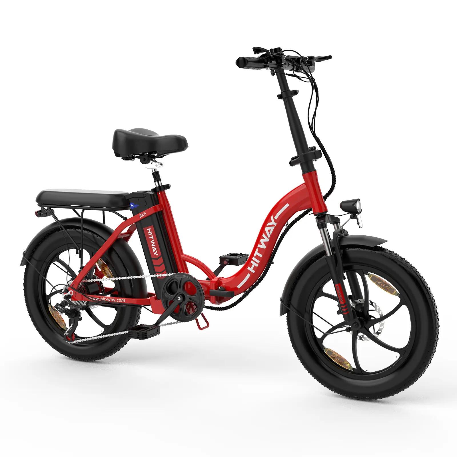 Electric bike 20×4.0" E-bike 48V 15Ah Folding electric bike IP54 BK6MS 3/5