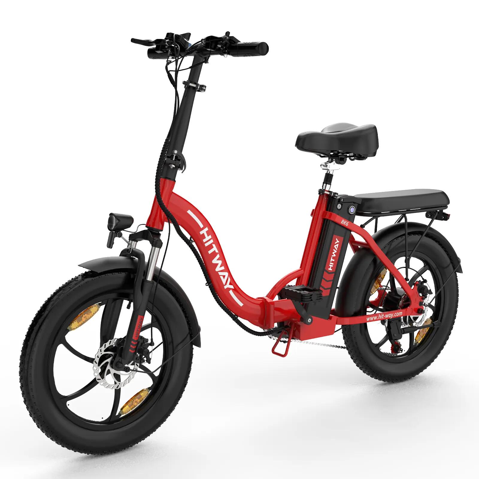 Electric bike 20×4.0" E-bike 48V 15Ah Folding electric bike IP54 BK6MS 2/5