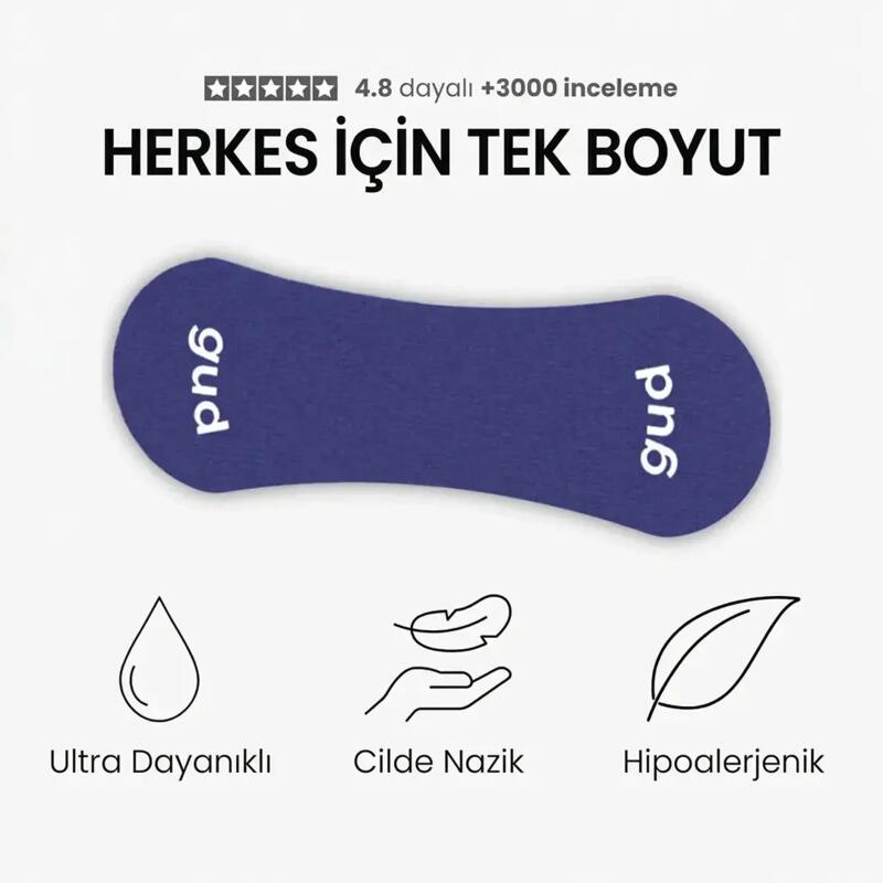 Gudsport Spor Burun Şeritleri 30 Adet Mavi Renk