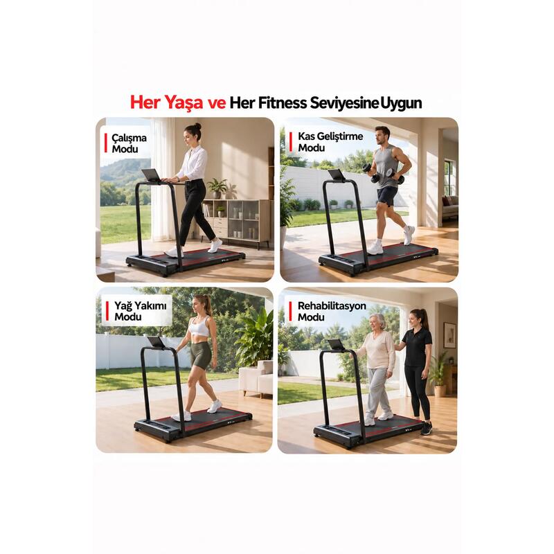 V-FIT COMPACT SLIM VIBE TITRESIMLI KOŞU BANDI