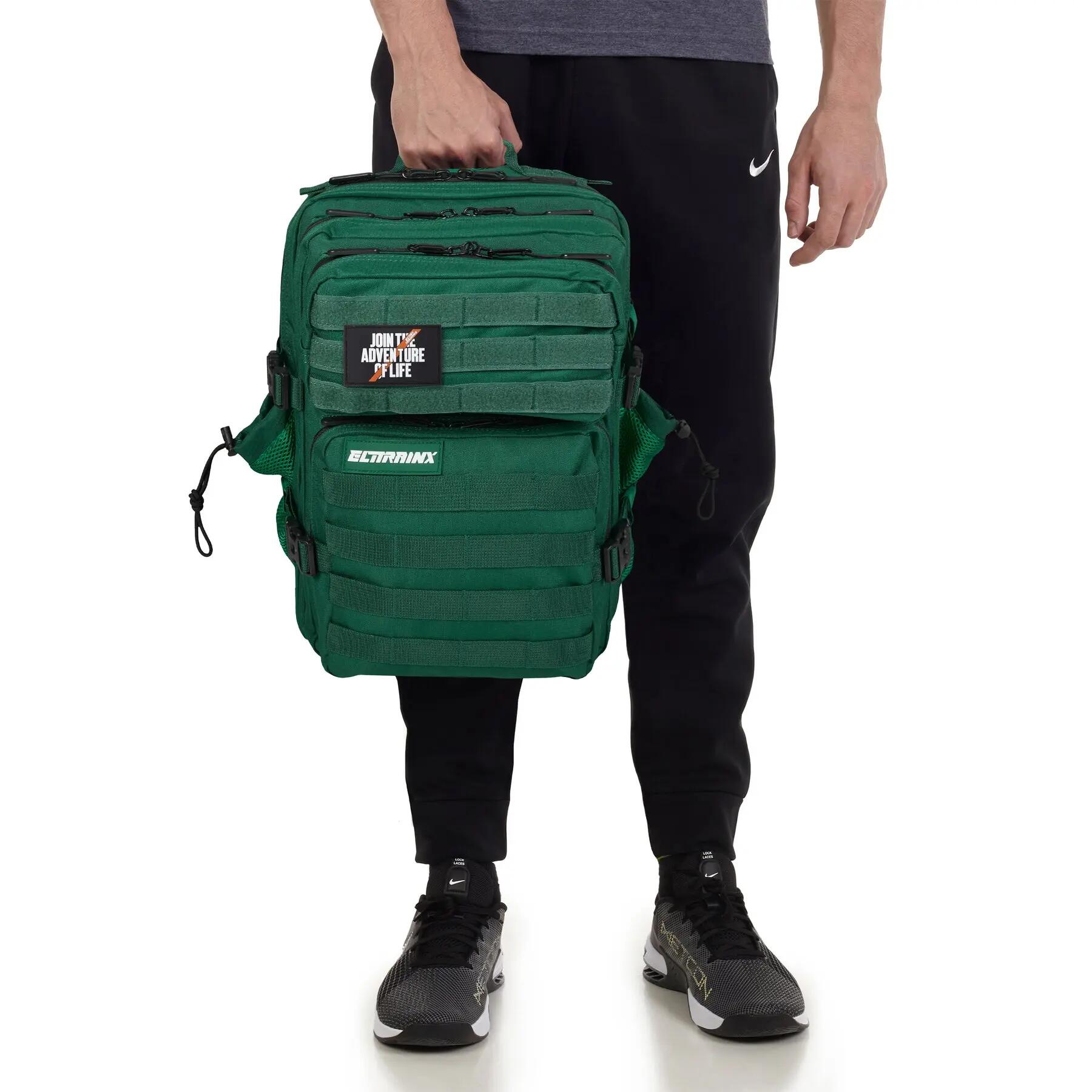 Rucksack Elitex Grün 25L Kabine Training Wasserdicht 5/6