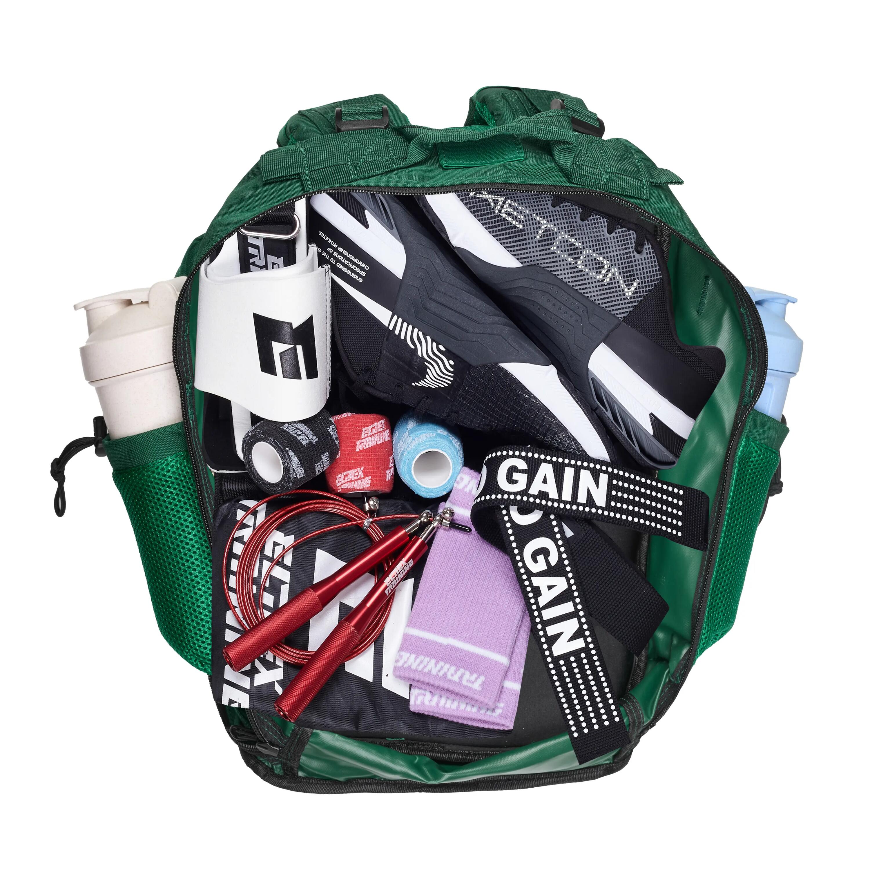 Rucksack Elitex Grün 25L Kabine Training Wasserdicht 4/6
