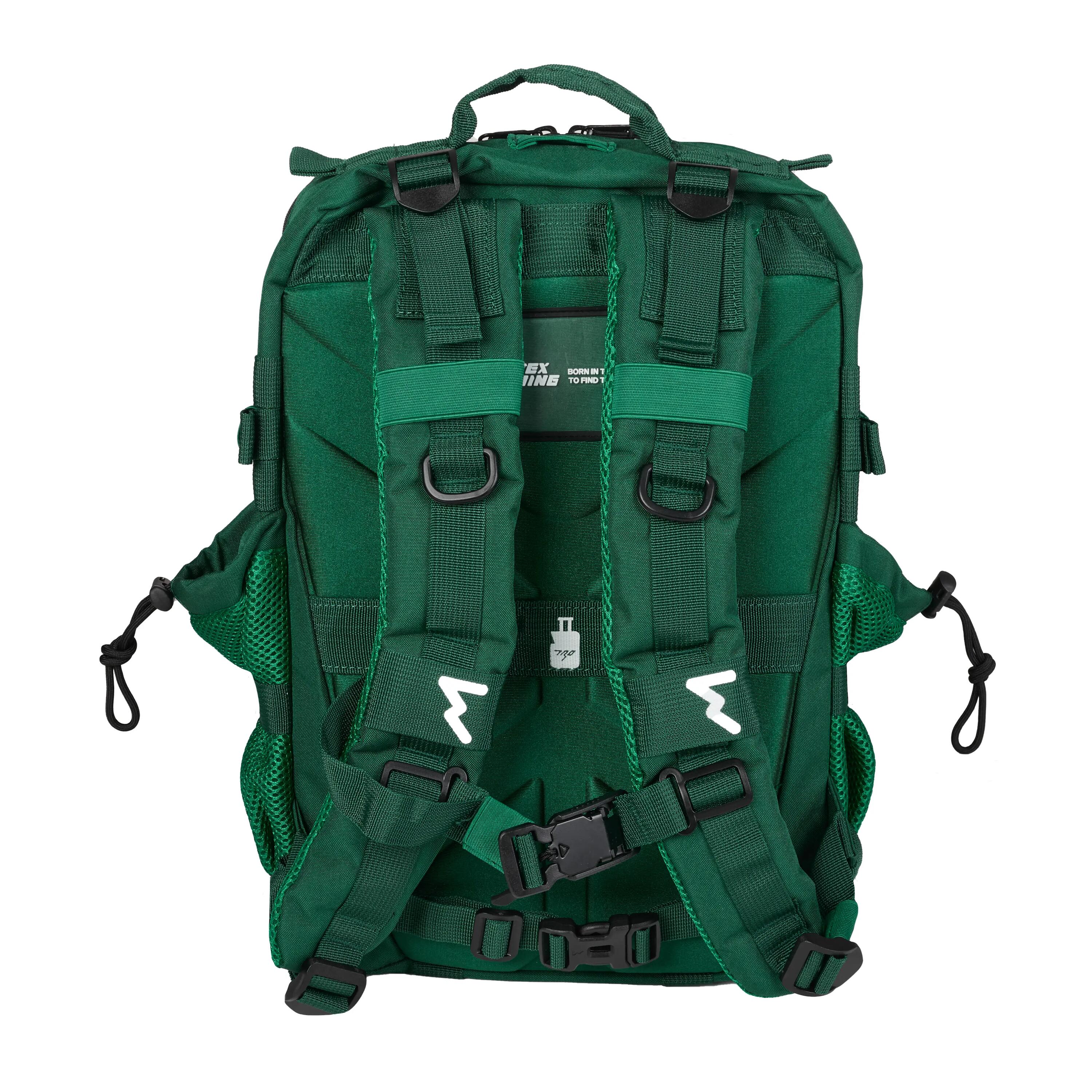 Rucksack Elitex Grün 25L Kabine Training Wasserdicht 2/6