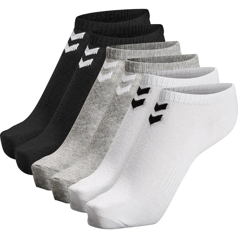 Lot de 6 Chaussettes courtes femme Hummel hmlchevron