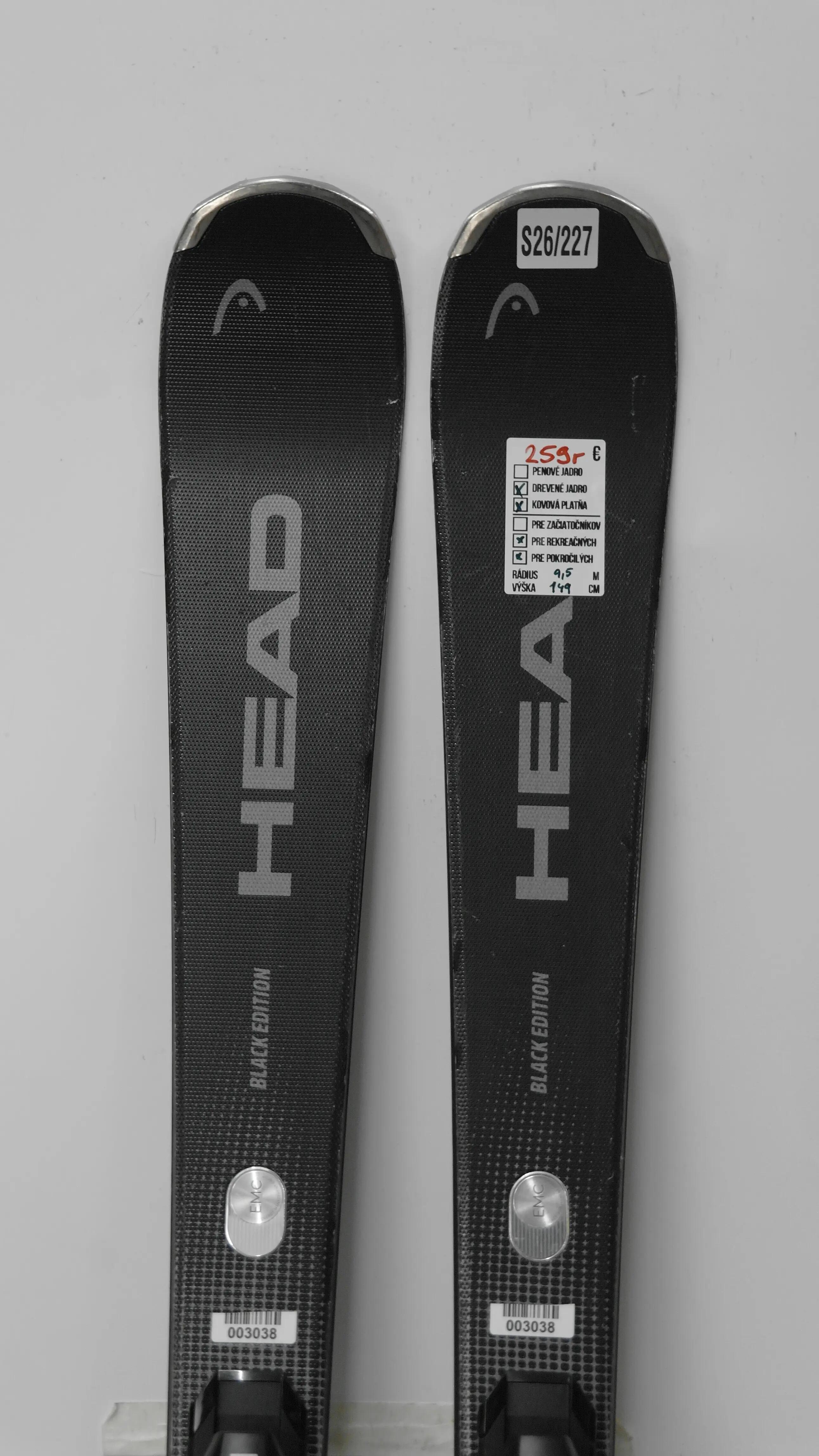 2ND Life - Sjezdové lyže Head Shape Black Edition 2/4