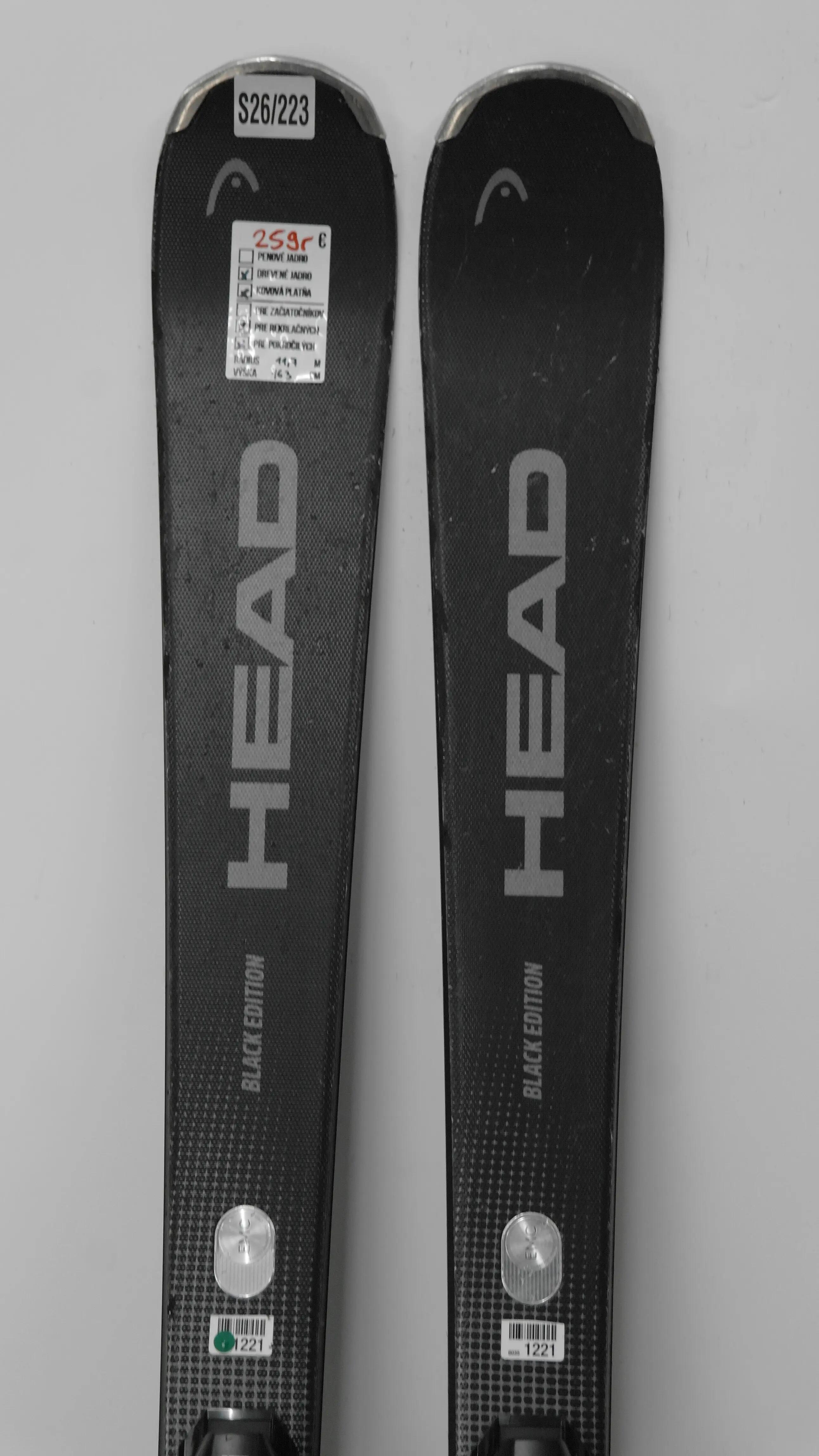 2ND Life - Sjezdové lyže Head Shape Black Edition 2/4