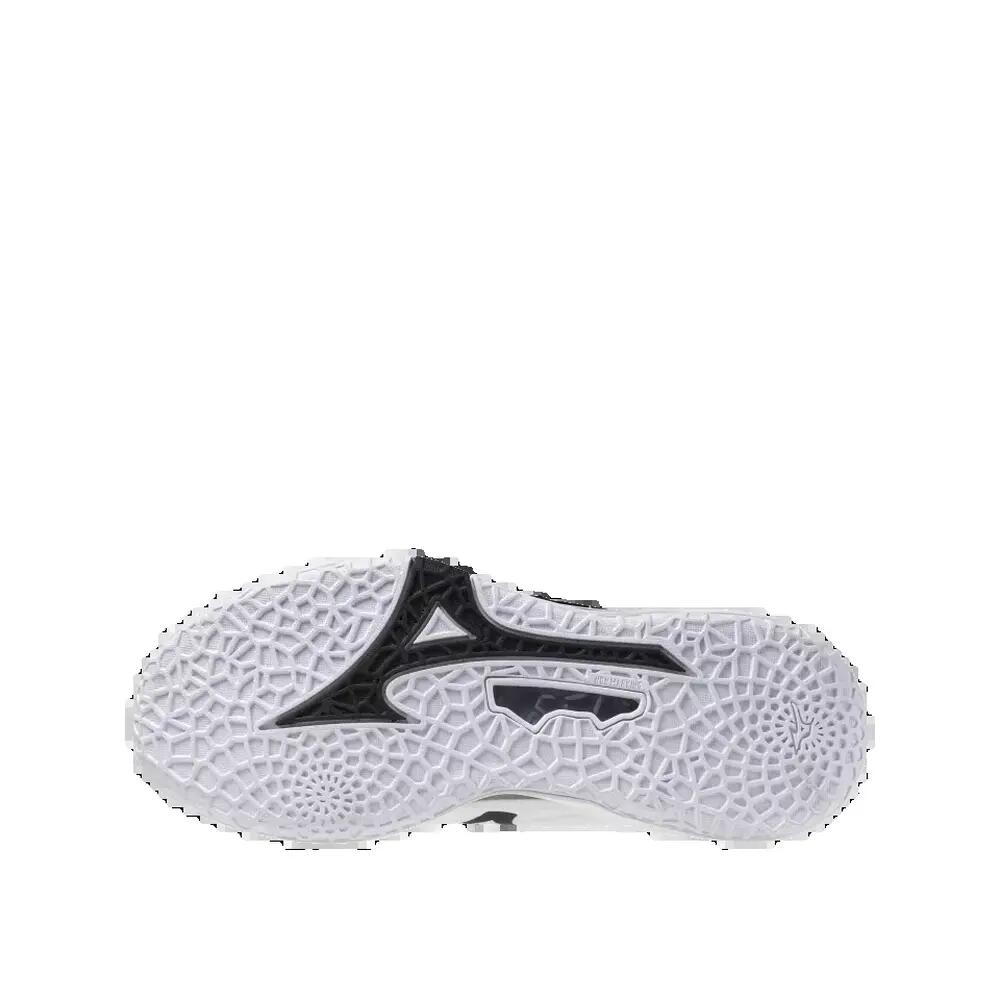 Chaussures de handball Mizuno Wave Stealth Neo 2.1 Blanc/Noir 6/6