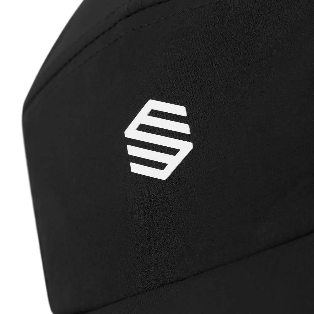 Mikroperforowana sportowa czapeczka z daszkiem do gry w padla Siroko Strike Blac 4/6