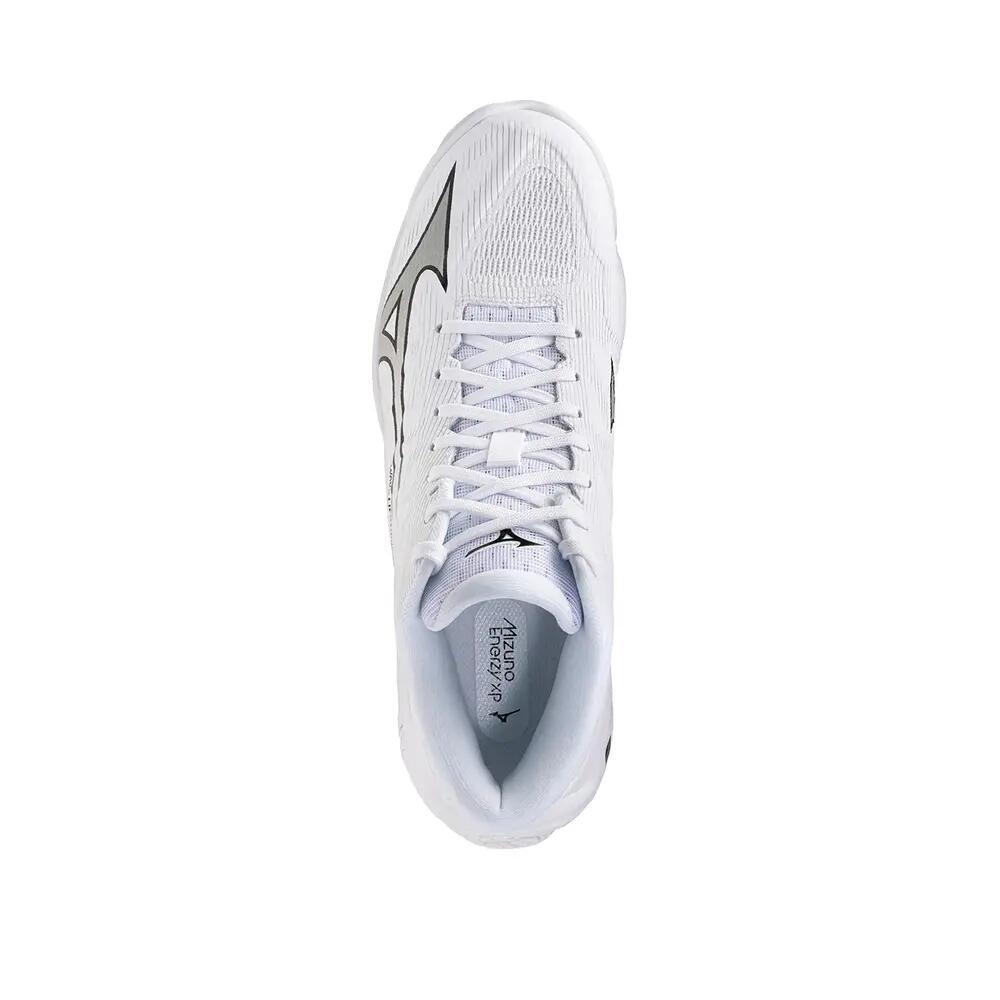 Buty siatkarskie Mizuno Wave Lightning Elite Mid Biało/Szare 6/6
