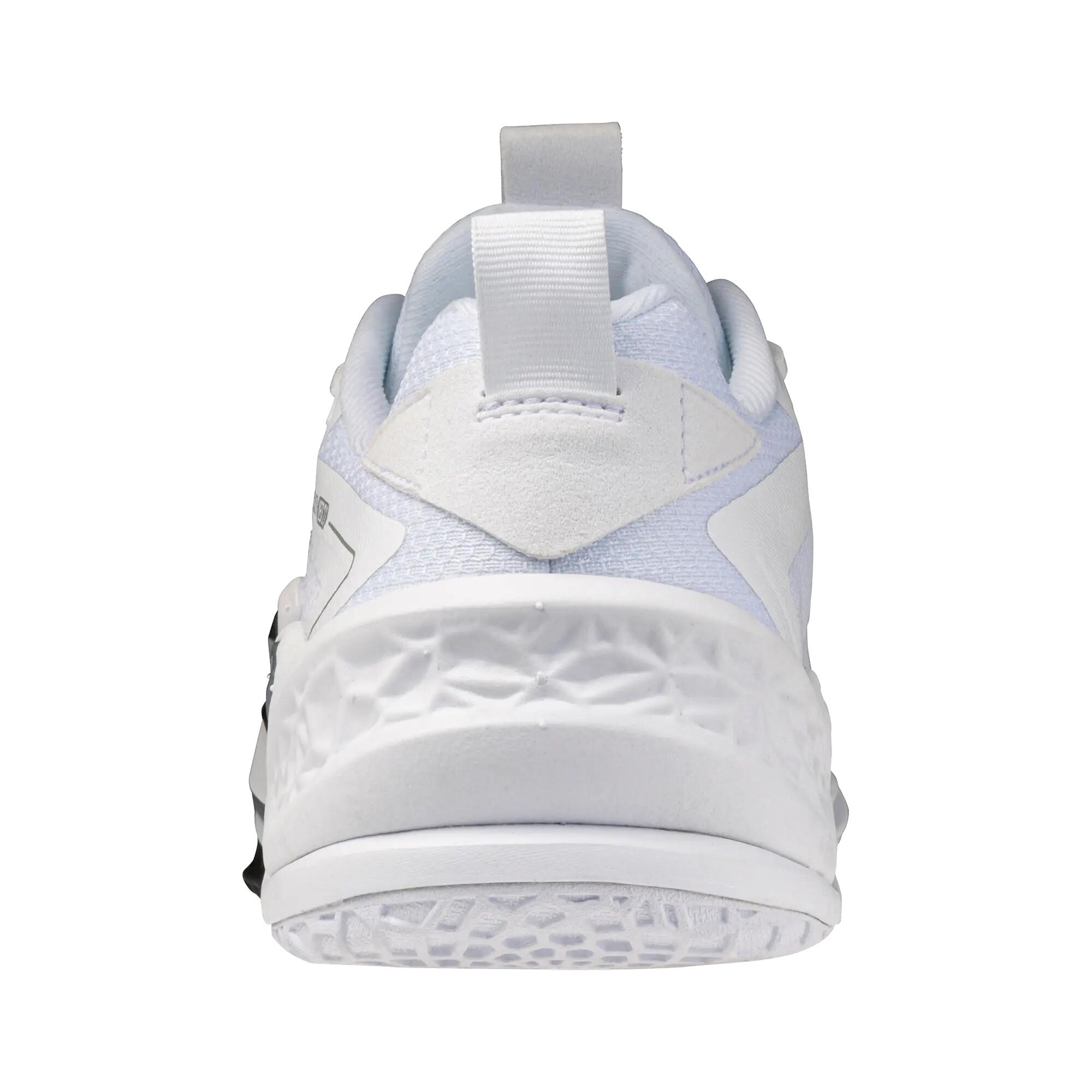 Chaussures de handball Mizuno Wave Stealth Neo 2.1 Blanc/Noir 5/6