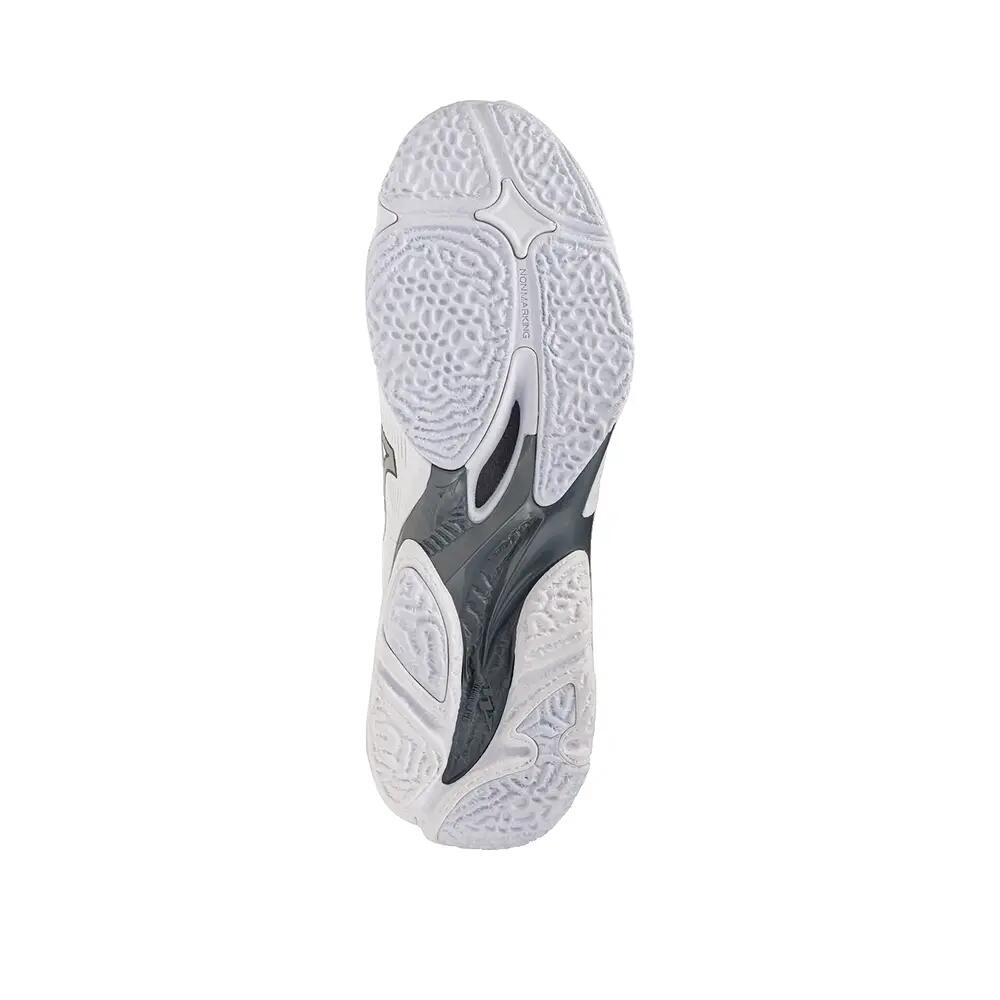 Buty siatkarskie Mizuno Wave Lightning Elite Mid Biało/Szare 5/6
