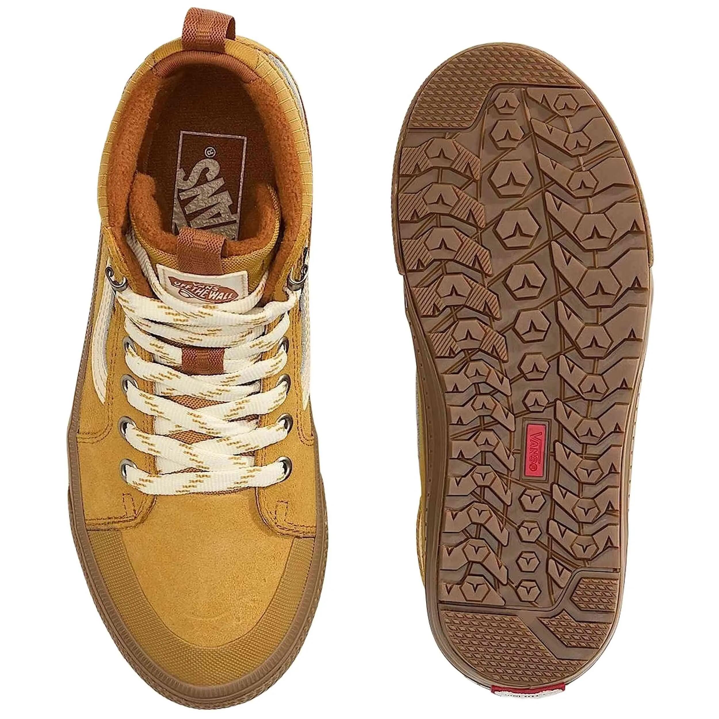 Zapatillas Vans modelo Sk8 Hi Waterproof Insulated MTE "Wheat" para mujer 3/4