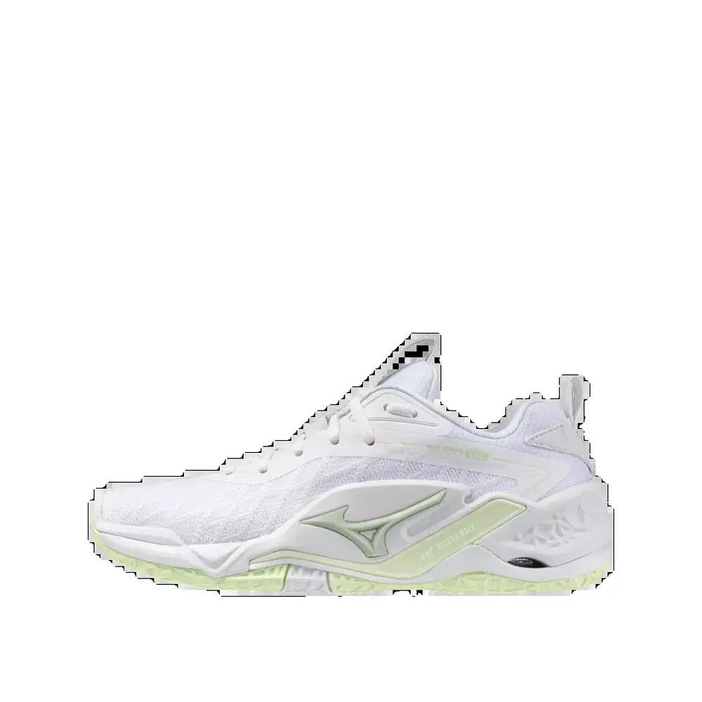 Mizuno Wave Stealth Neo 2.1 Dames Schoenen Wit/Aqua Grijs 2/6