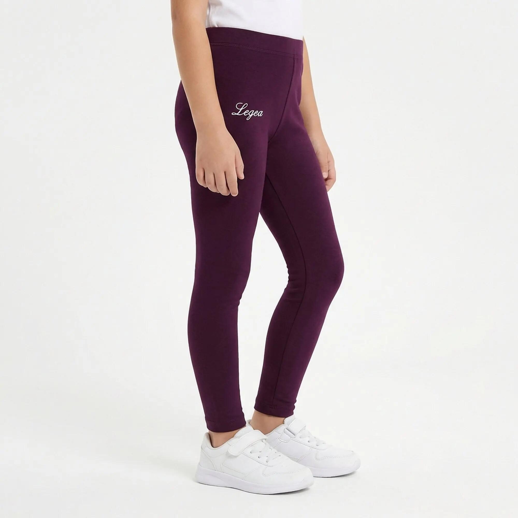 Completo t-shirt e leggings donna Cillene + Vexen Nero / Viola 5/8