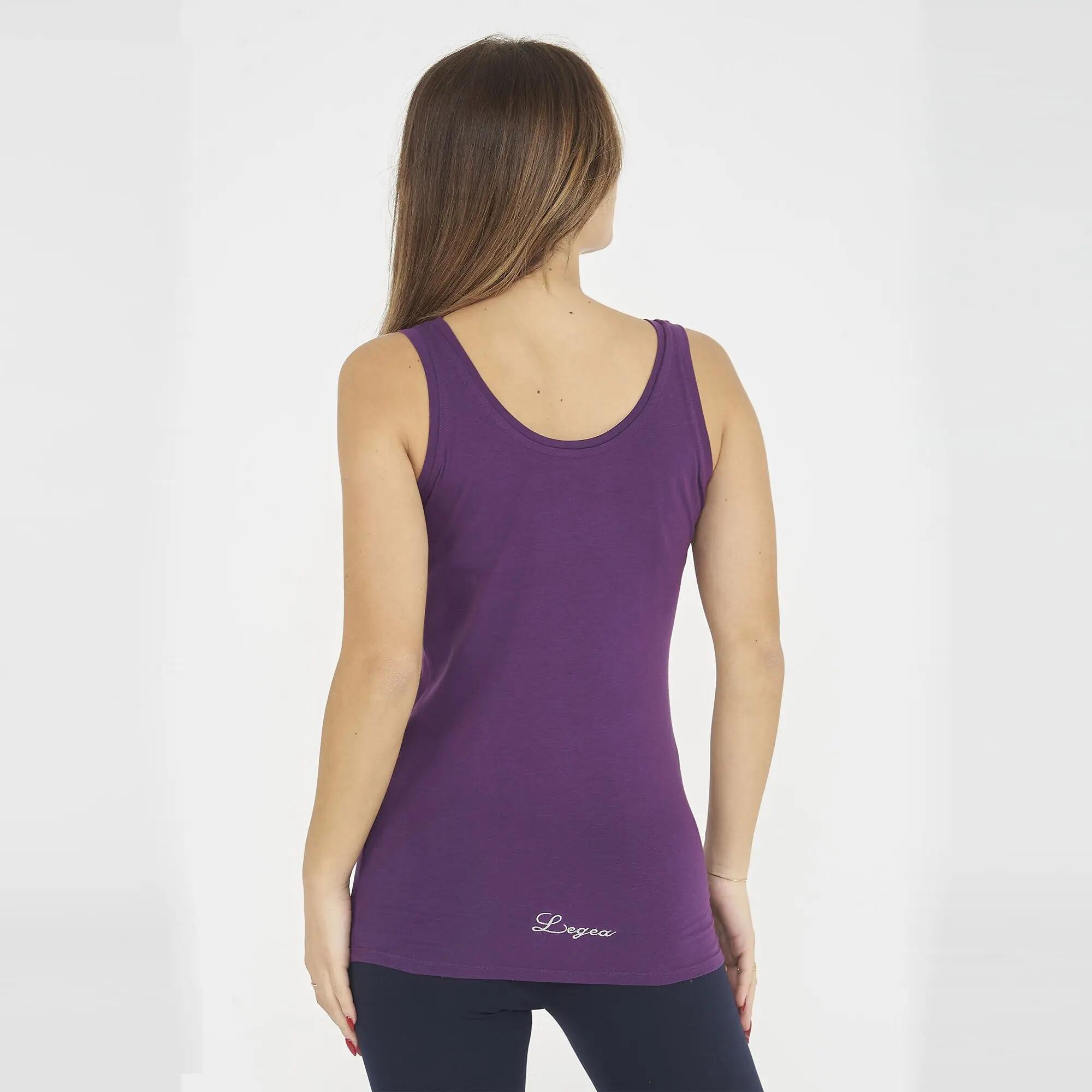 Set tanktop en legging dames Raita + Vexen Paars 4/8