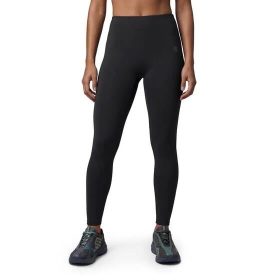 Legging de sport taille haute femme Garnier HW-W Black Noir