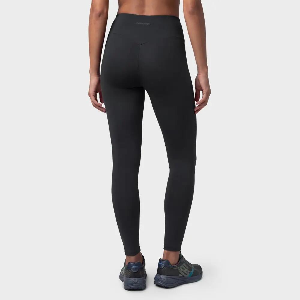 Legging de sport taille haute femme Garnier HW-W Black Noir 6/7