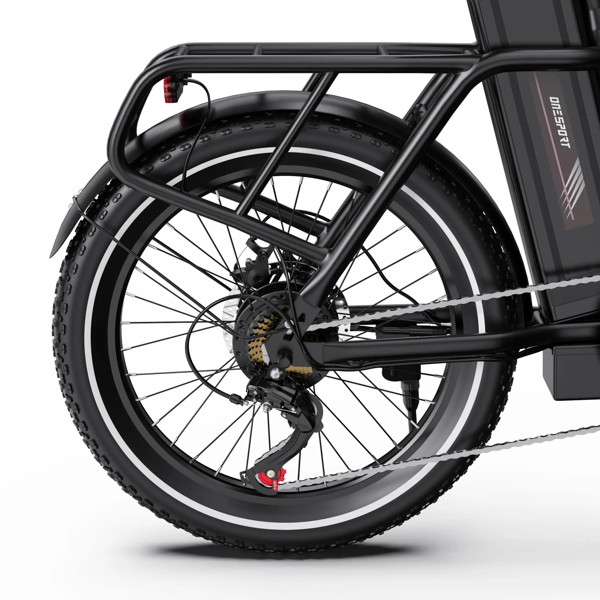 Bicicletta elettrica per adulti ONESPORT OT16Pro, batteria 48 V 17 Ah 15/15